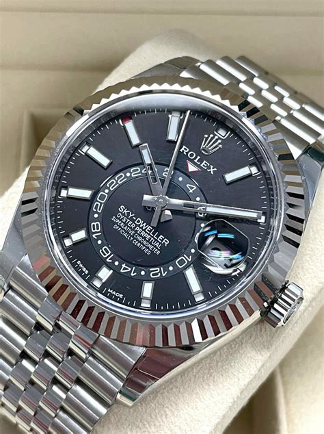 rolex skydweller stainless